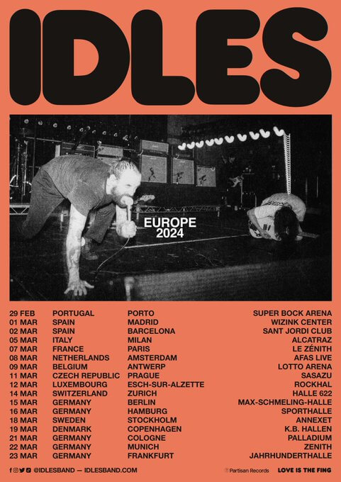 IDLES Tour