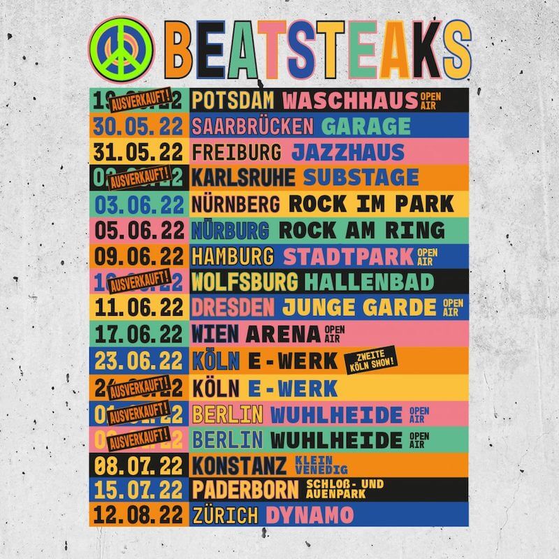 Beatsteaks Tour