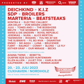Deichbrand Festival 2023 Artwork