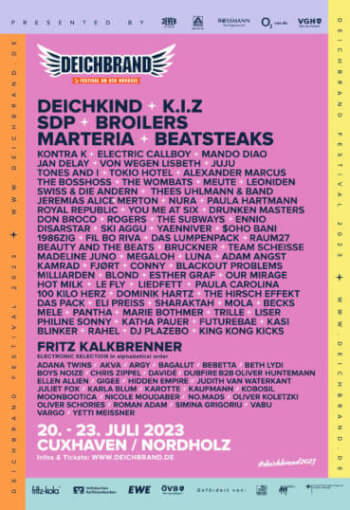 Deichbrand Festival 2023 Artwork