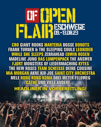 Open Flair Festival 2023 Artwork