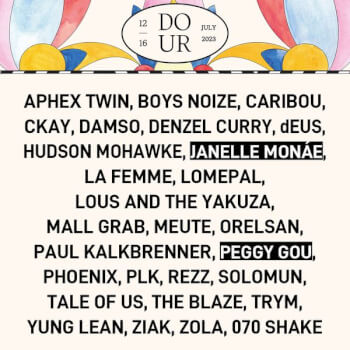 Dour Festival 2023 Artwork