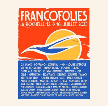 Les Francofolies de La Rochelle 2023 Artwork