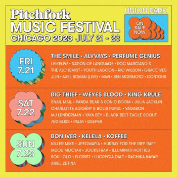 Pitchfork Music Festival 2023 Artwork