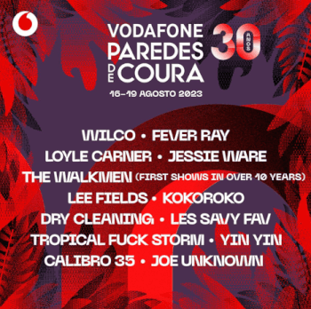 Vodafone Paredes De Coura Festival 2023 Artwork