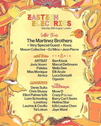 Eastern Electrics Festival 2023 Artwork