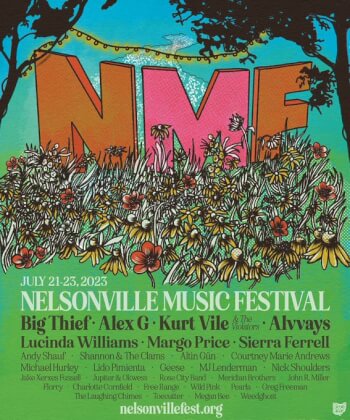 Nelsonville Music Festival 2023 Artwork