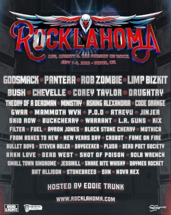 Rocklahoma Festival 2023 Artwork