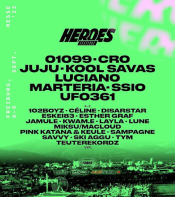 Heroes Festival Freiburg 2023 Artwork