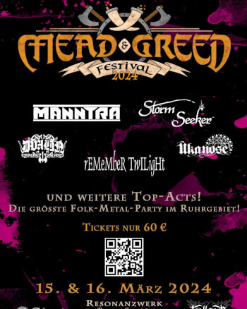 Mead & Greed Festival 2024 Artwork