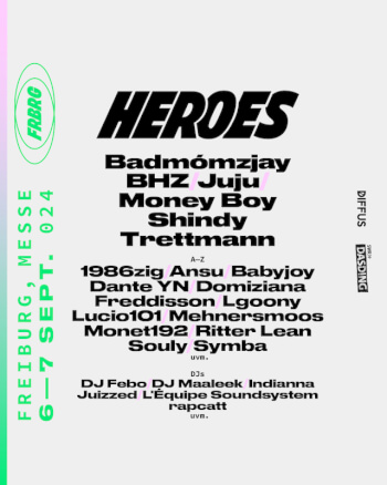 Heroes Festival Freiburg 2024 Artwork