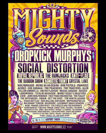 Mighty Sounds Festival 2022 Artwork