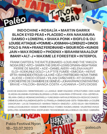 Paléo Festival 2023 Artwork