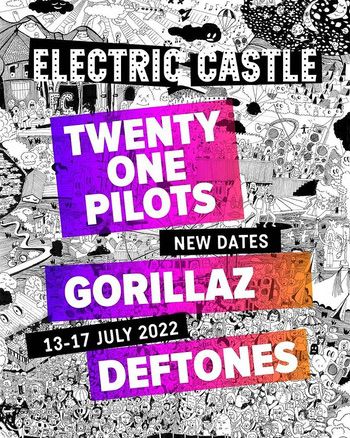 Electric Castle Festival 2022 Artwork