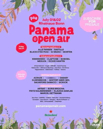 Panama Open Air Festival 2022 Artwork