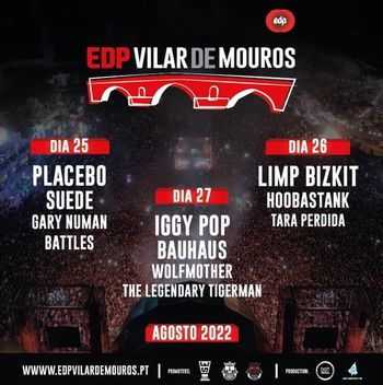 EDP Vilar de Mouros Festival 2022 Artwork
