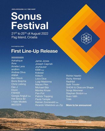 Sonus Festival 2022 Artwork