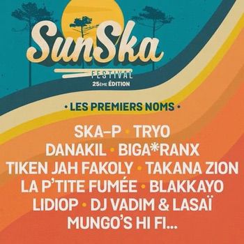 Reggae Sun Ska Festival Bordeaux 2022 Artwork