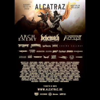 Alcatraz Metal Festival 2022 Artwork