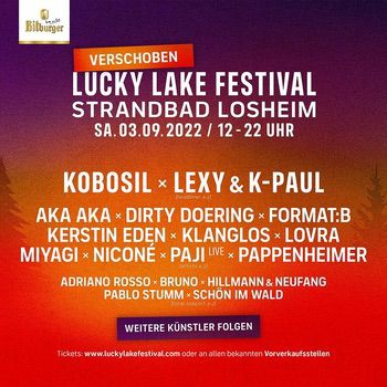 Lucky Lake Festival 2022 Artwork