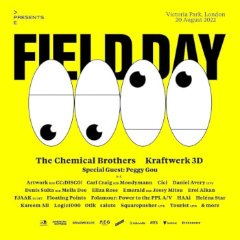 Field Day Festival London 2022 Artwork