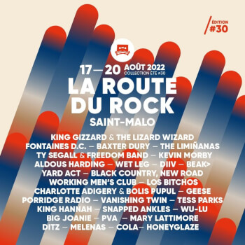 La Route du Rock Festival 2022 Artwork