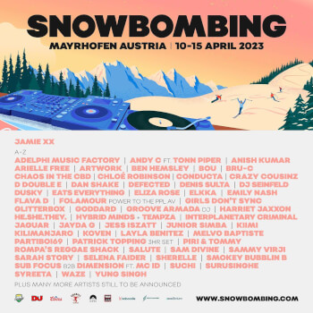Snowbombing Festival 2023 Artwork