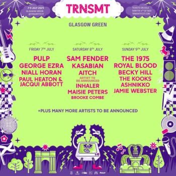 TRNSMT Festival 2023 Artwork