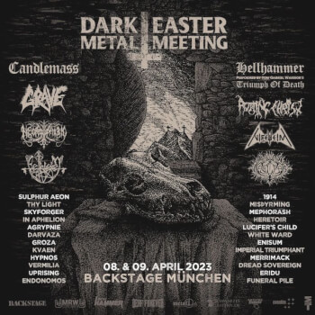 Dark Easter Metal Meeting 2023 Artwork