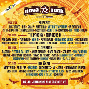 Nova Rock Festival 2023 Artwork
