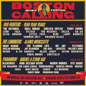 Boston Calling Music Festival 2023 Artwork