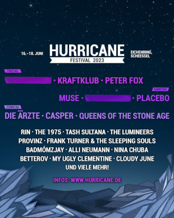 Hurricane Festival 2023 Artwork