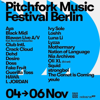 Pitchfork Festival Berlin 2022 Artwork