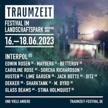 Traumzeit Festival 2023 Artwork