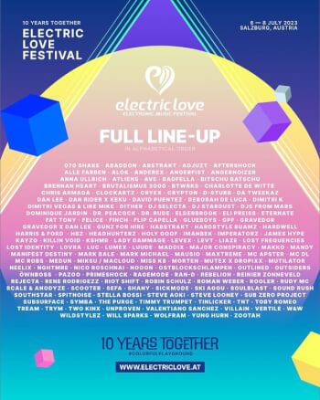 Electric Love Festival 2023 Artwork