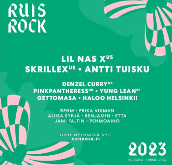 Ruisrock Festival 2023 Artwork