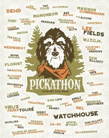 Pickathon Music Festival 2023 Artwork