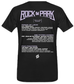 Rock im Park Crowd Line Up T-Shirt