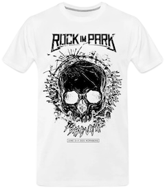 Rock im Park Shothole Skull T-Shirt
