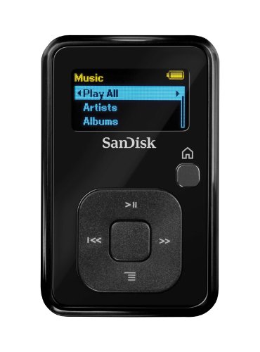 SanDisk SDMX18-008G-E46K Sansa Clip+ 8GB MP3-Player Schwarz
