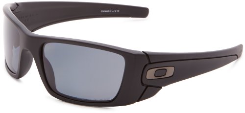 Oakley Herren FUEL CELLP Fuel Cell Visier Sonnenbrille, matte black/grey polarized/Grey Polarized