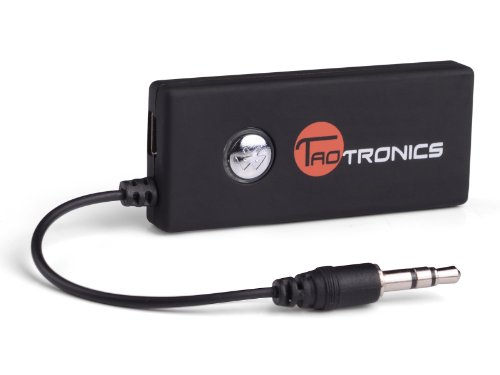 TaoTronics® Bluetooth Stereo Transmitter - Audio Dongle Stereo Bluetooth Sender für 3,5mm Audio Geräte
