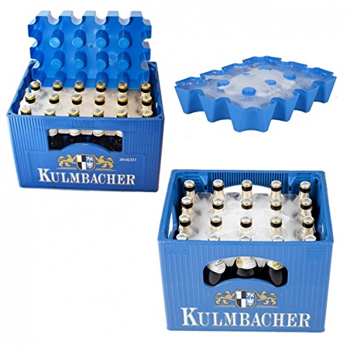 SL-Eisblock - Bierkühler Getränkekühler 0,5 Liter Flaschen der sl-EISBLOCK Bierkastenkühler ist MADE IN GERMANY