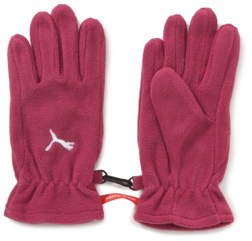 PUMA Handschuhe Fundamentals Fleece, festival fuchsia-white, XS, 040736 03