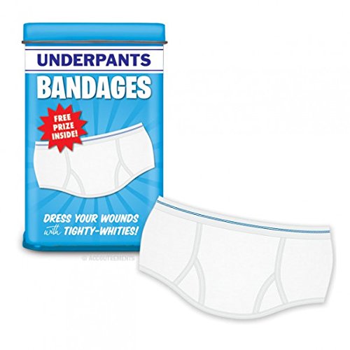 Pflaster-Box UNDERPANTS BANDAGES in Metallbox