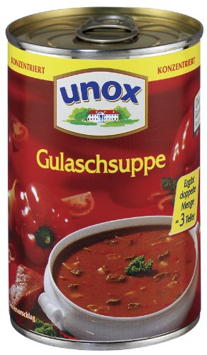 Unox Gulaschsuppe konzentriert, 6er-Pack (6 x 405g)