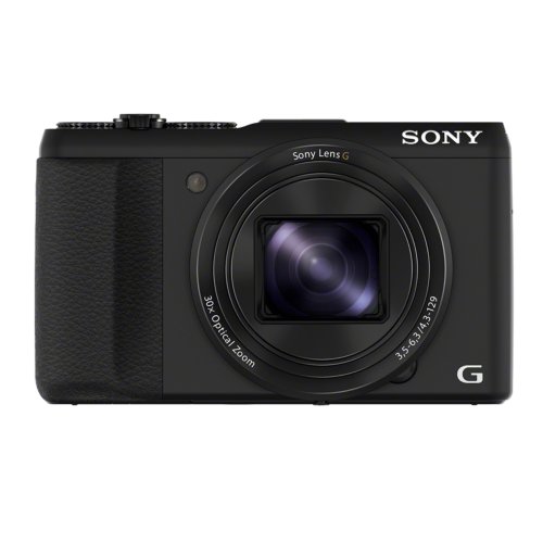 Sony DSC-HX50 Digitalkamera (20,4 Megapixel, 30-fach opt. Zoom, 7,6 cm (3 Zoll) LCD-Display, Full HD Video, WiFi) mit 24mm Sony G Weitwinkelobjektiv schwarz