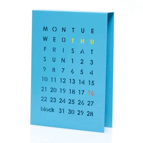 Block Magnetic Perpetual Calendar