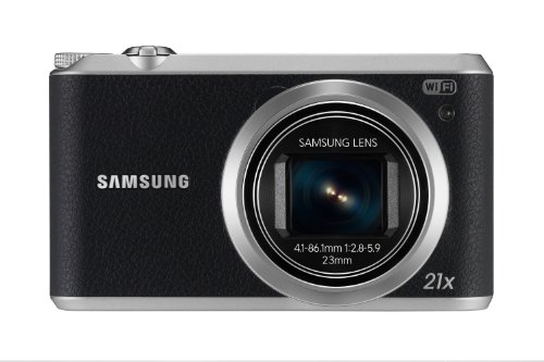 Samsung WB350F Smart-Digitalkamera (16 Megapixel, 21-fach opt. Zoom, 7,6 cm (3 Zoll) Touchscreen) schwarz