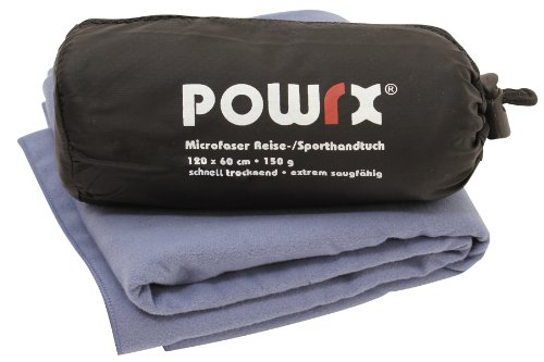 POWRX Mikrofaser Badetuch Reise, Sport Handtuch verschiedene Größen Mikrofasertuch Towel DELUXE (XL)